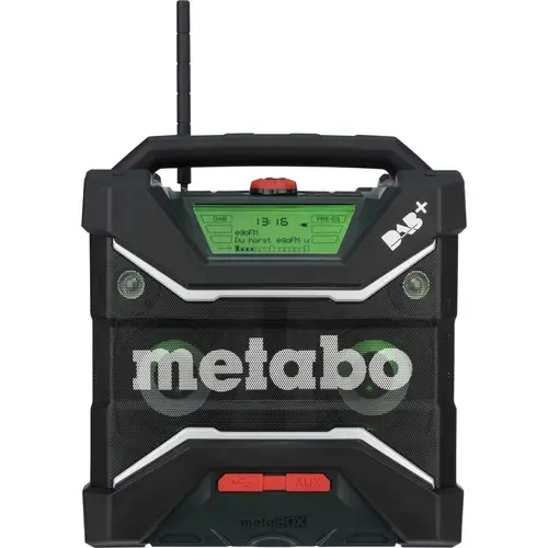 Metabo RC 12-18 32W BT DAB+ Akku-Baustellenradio Metabo RC 12-18 32W BT DAB+ Akku-Baustellenradio