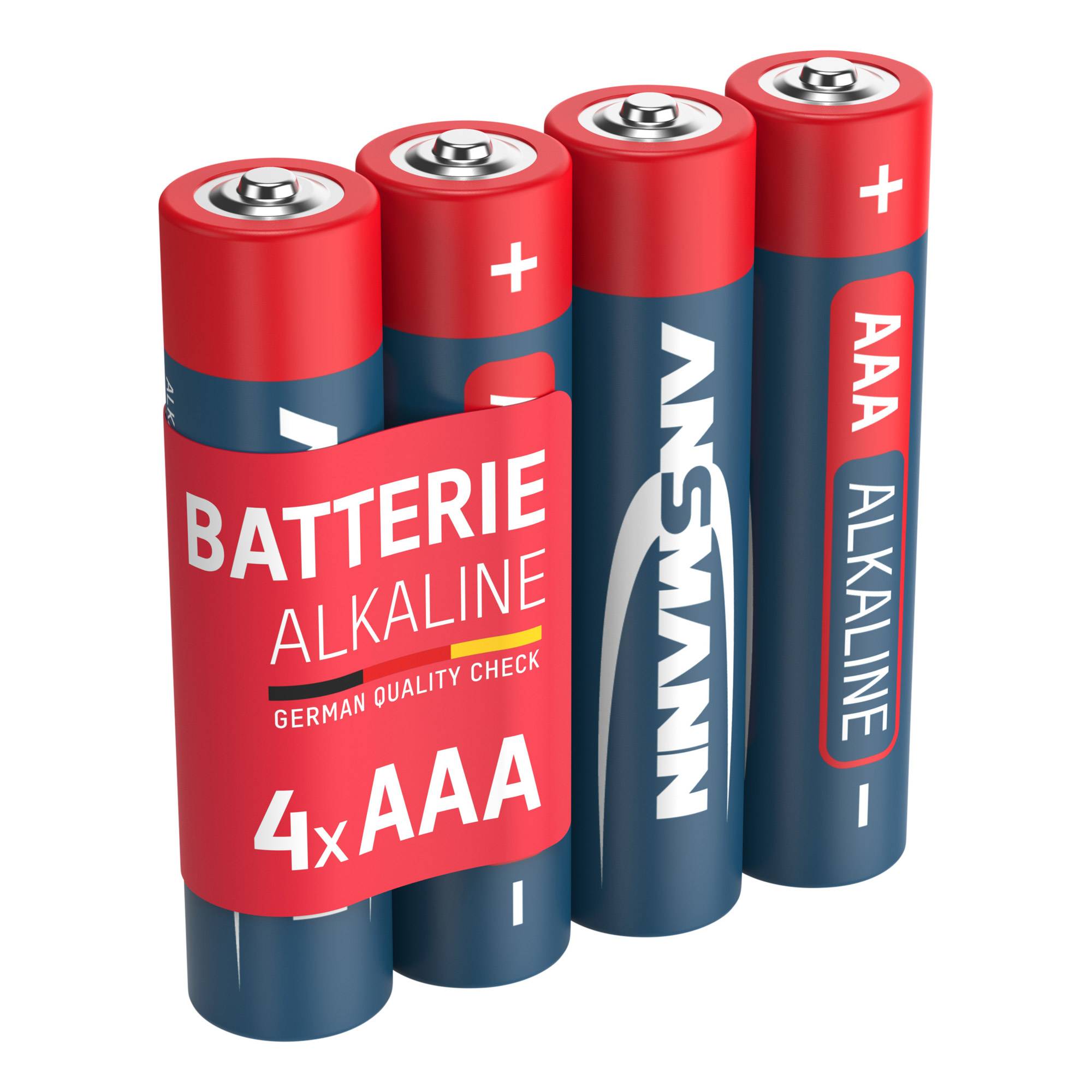ANSMANN Micro - Batterie 4 x AAA - Alkalisch