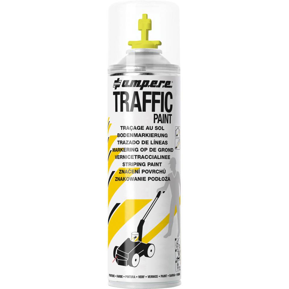 A.M.P.E.R.E. TRAFFIC Paint Markierungsfarbe,für SUPER-Striper,gelb,500ml