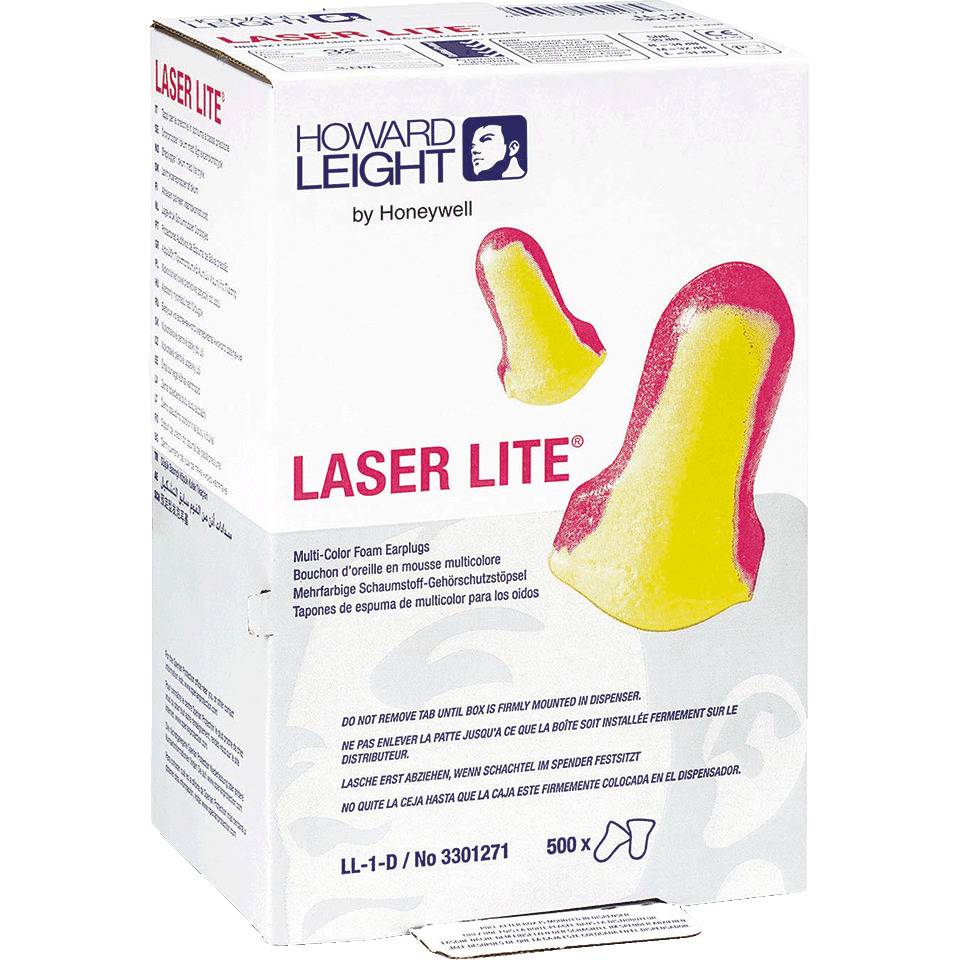 HOWARD LEIGHTGehörschutzstöpsel LaserLite, Kat.III, Schaumstoff, 200 Paar/VE