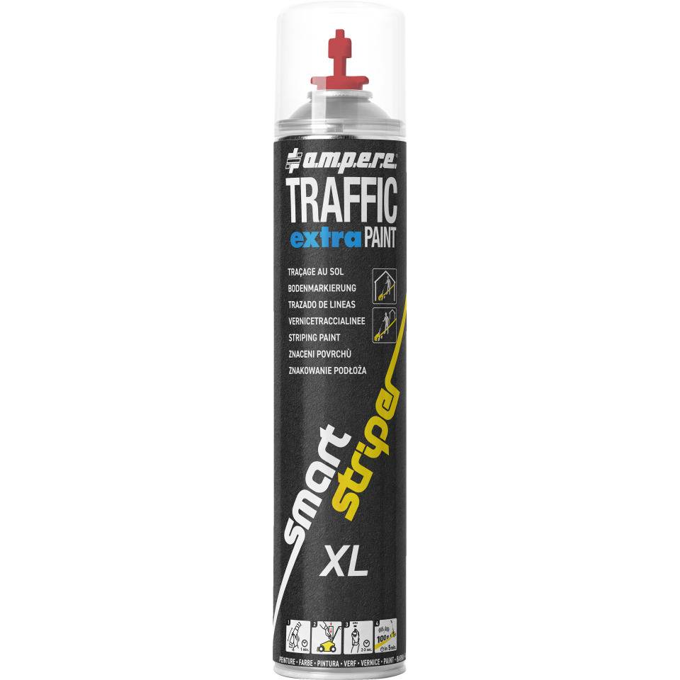 A.M.P.E.R.E. Bodenmarkierungsfarbe TRAFFIC Extra Paint®, rot, 750ml/Dose