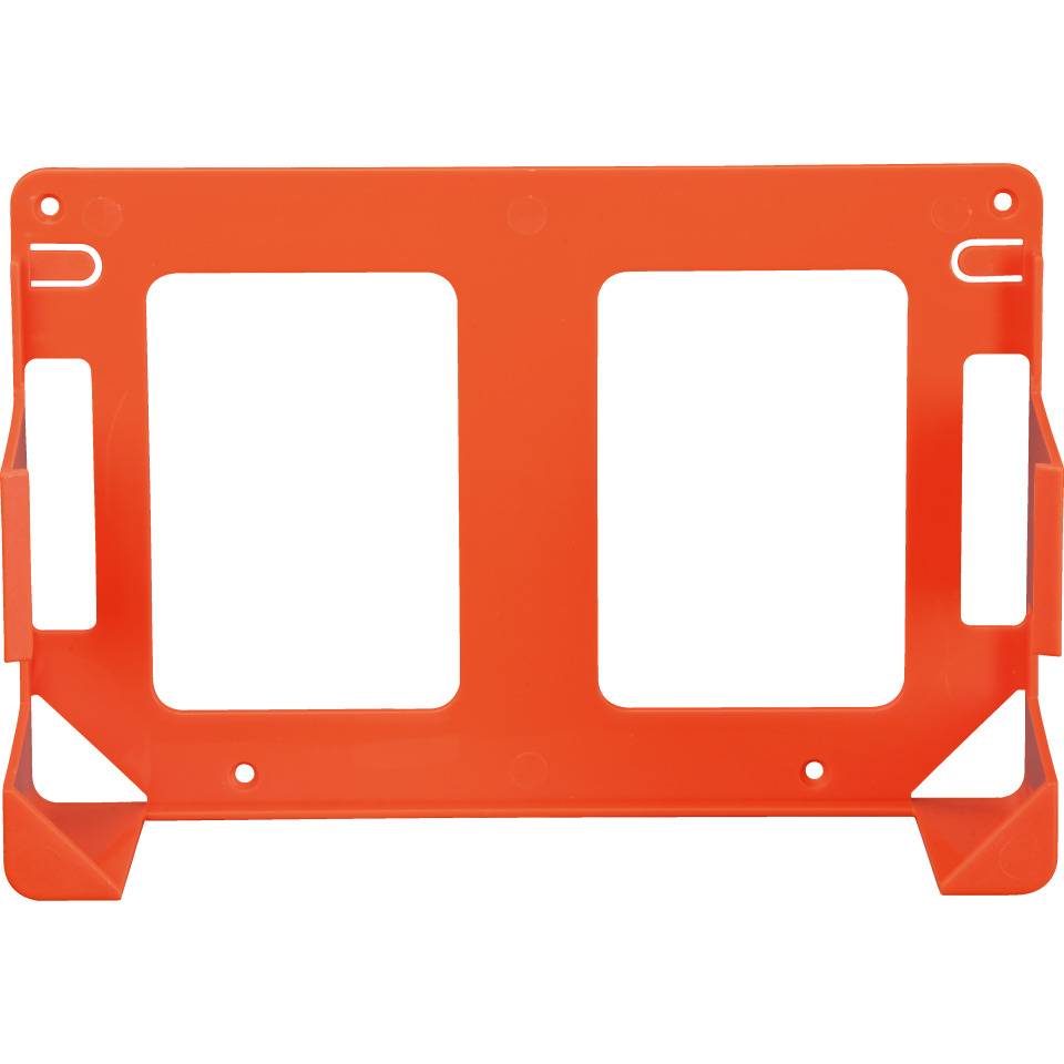 Wandhalterung für K.57 Verbandkasten Compact, orange, 273,5x177x90,5mm
