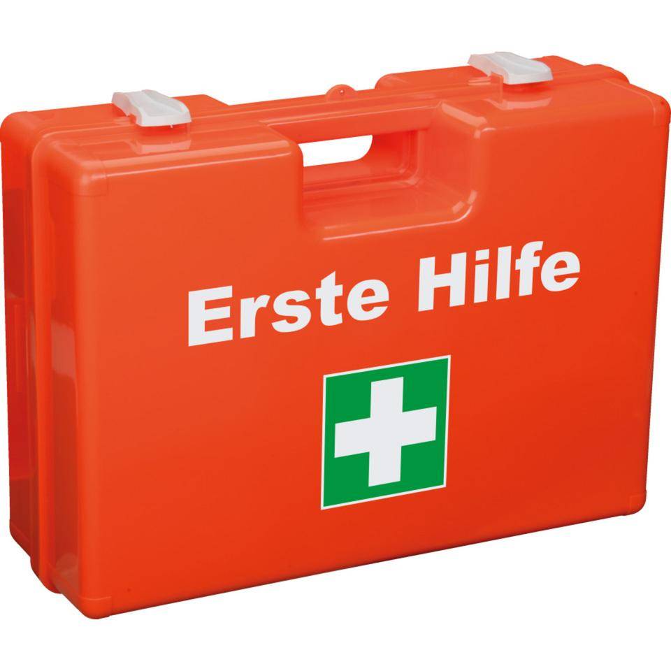 K.57 Erste-Hilfe-Koffer Pro, Füllung DIN 13169, leuchtorange