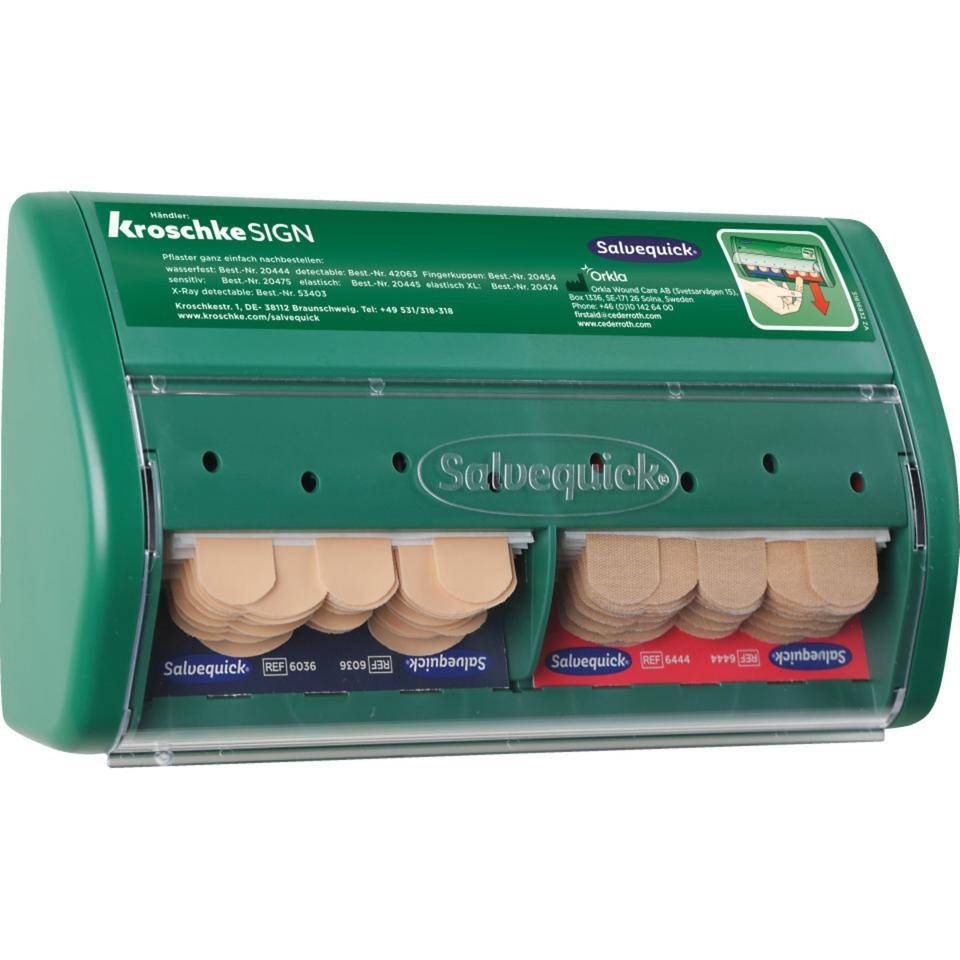 K.57 Vorteils-Set Erste-Hilfe-Koffer Classic, Verbandblock, Pflasterspender, Pflaster elastisch