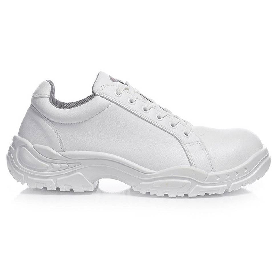 ELTEN ESD-Sicherheitshalbschuh WHITE Loop, 72016, S2 SRC, weiß, Mikrofaser, Größe 40
