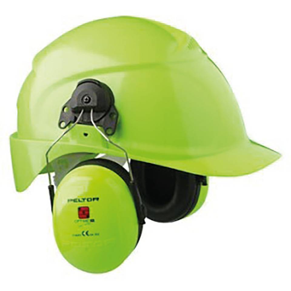 3M™PELTOR™ Gehörschutzkapsel OPTIME™III, H540P3EV, Kat.III, 30mm Steckschlitze, 310g