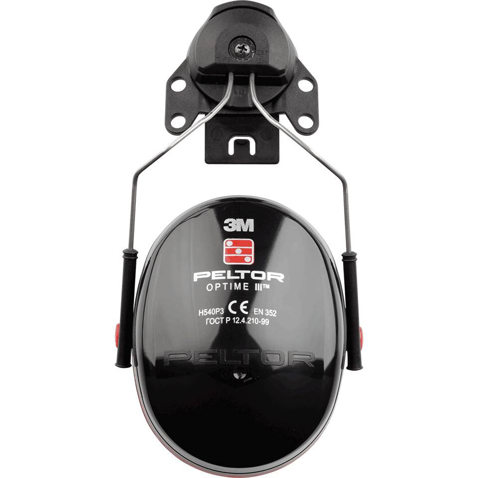 3M™PELTOR™Gehörschutzkapsel OPTIME™III, H540P3E, Kat.III, 30mm Steckschlitze, 310g