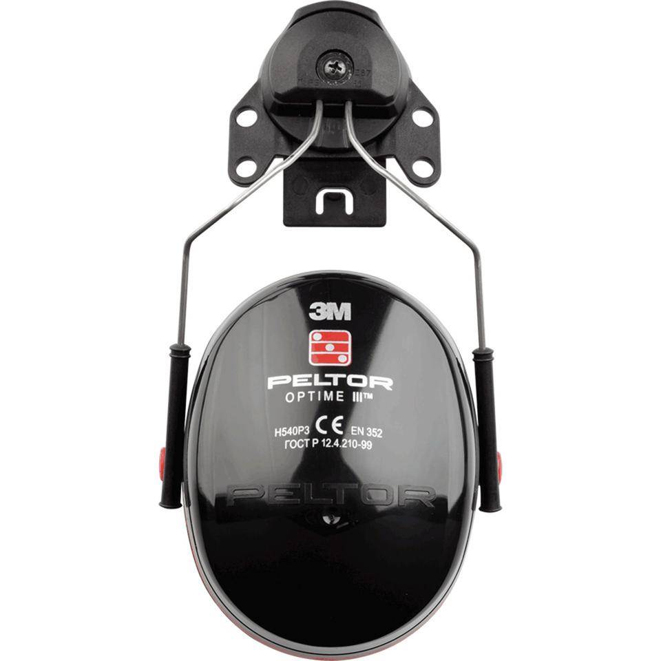 3M™PELTOR™Gehörschutzkapsel OPTIME™III, H540P3E, Kat.III, 30mm Steckschlitze, 310g