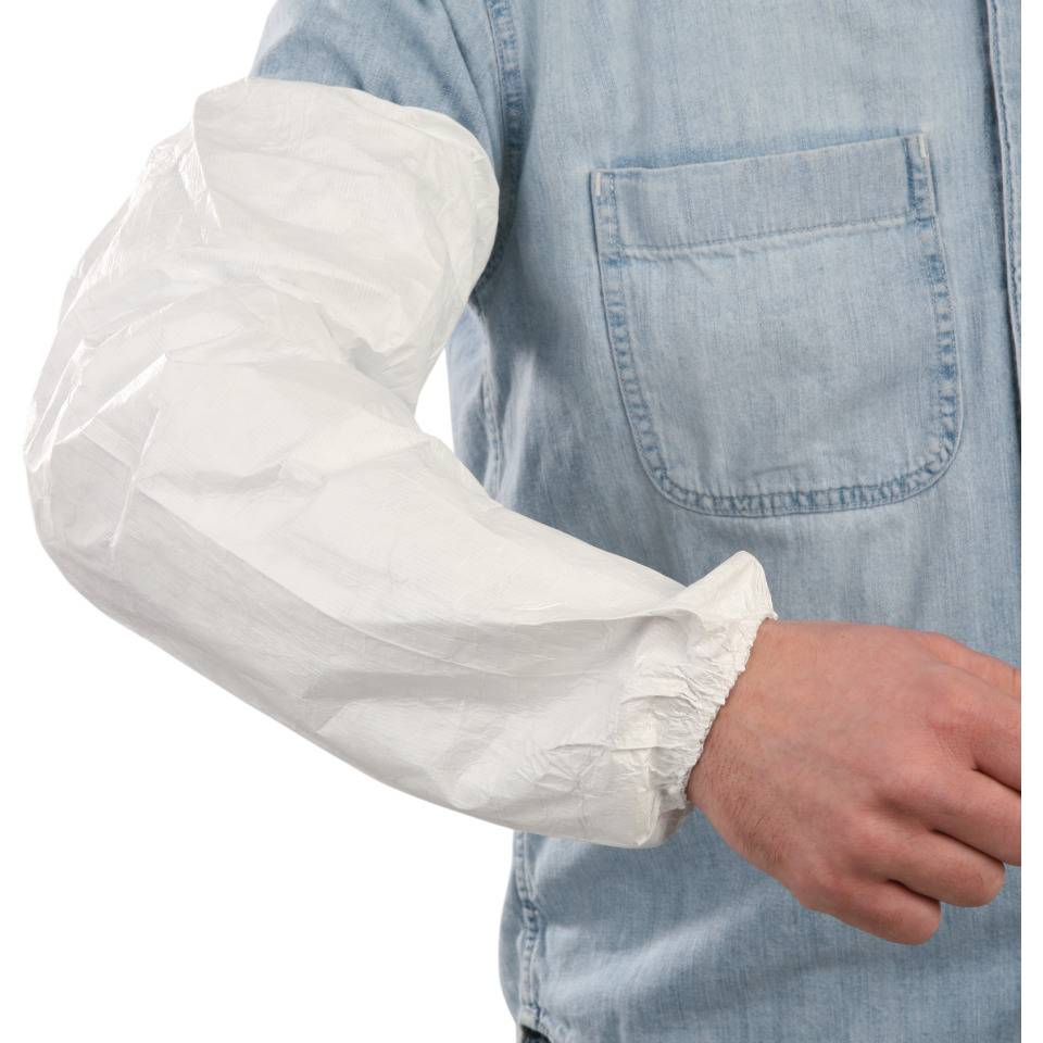 Tyvek® 500 Einweg-Armstulpen, Modell PS32LA, Kat.III, weiß, 500mm, 20/VE