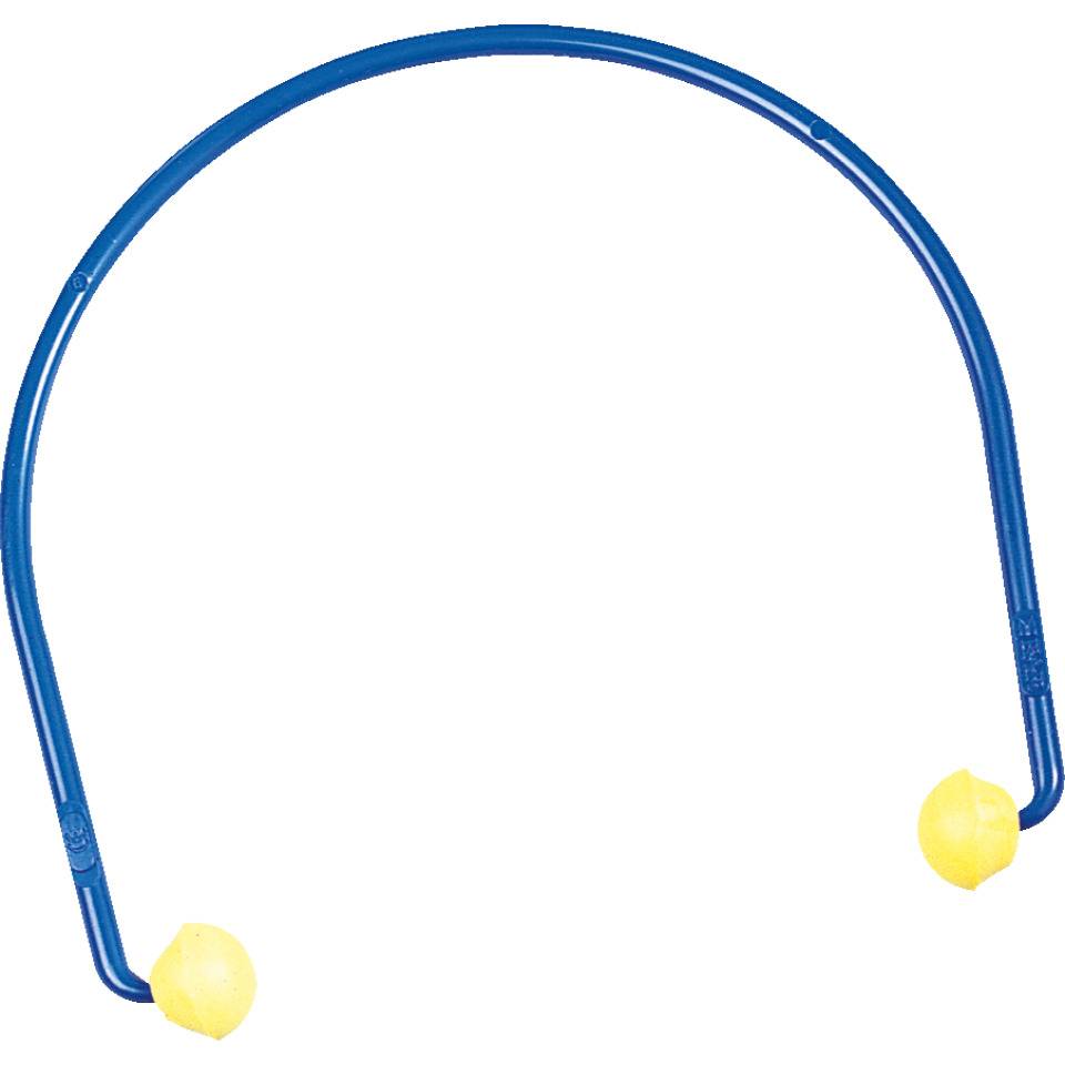 3M™ EAR Bügelgehörschützer Caps™, Kat.III, EN 352-2, bl/ge Schaumstoff-Stöpsel, 8g