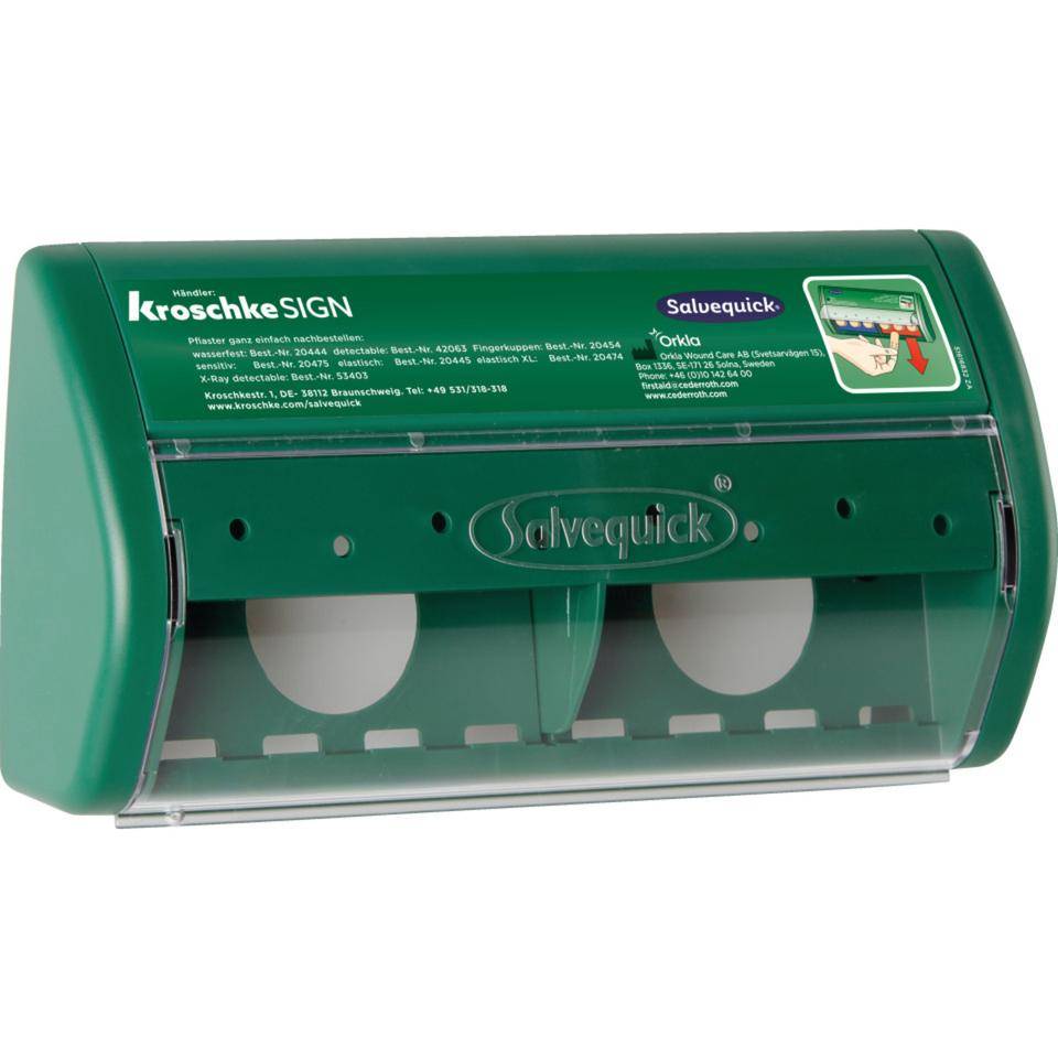 K.57 Vorteils-Set Erste-Hilfe-Koffer Classic, Verbandblock, Pflasterspender, Nachfüllpack Pflaster wasserfest