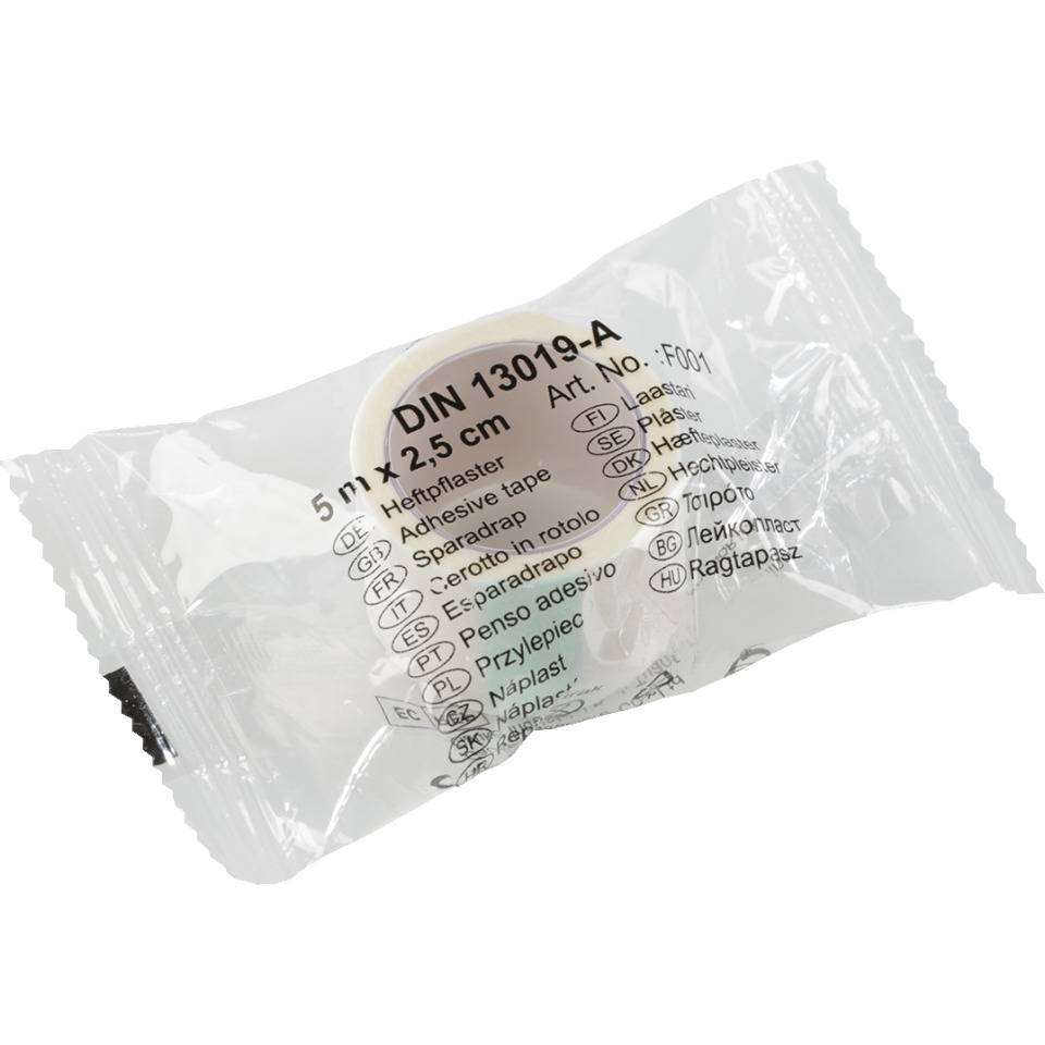 K.57 Heftpflaster, DIN 13019, beige, 2,5cmx5m, 5 Rollen/VE