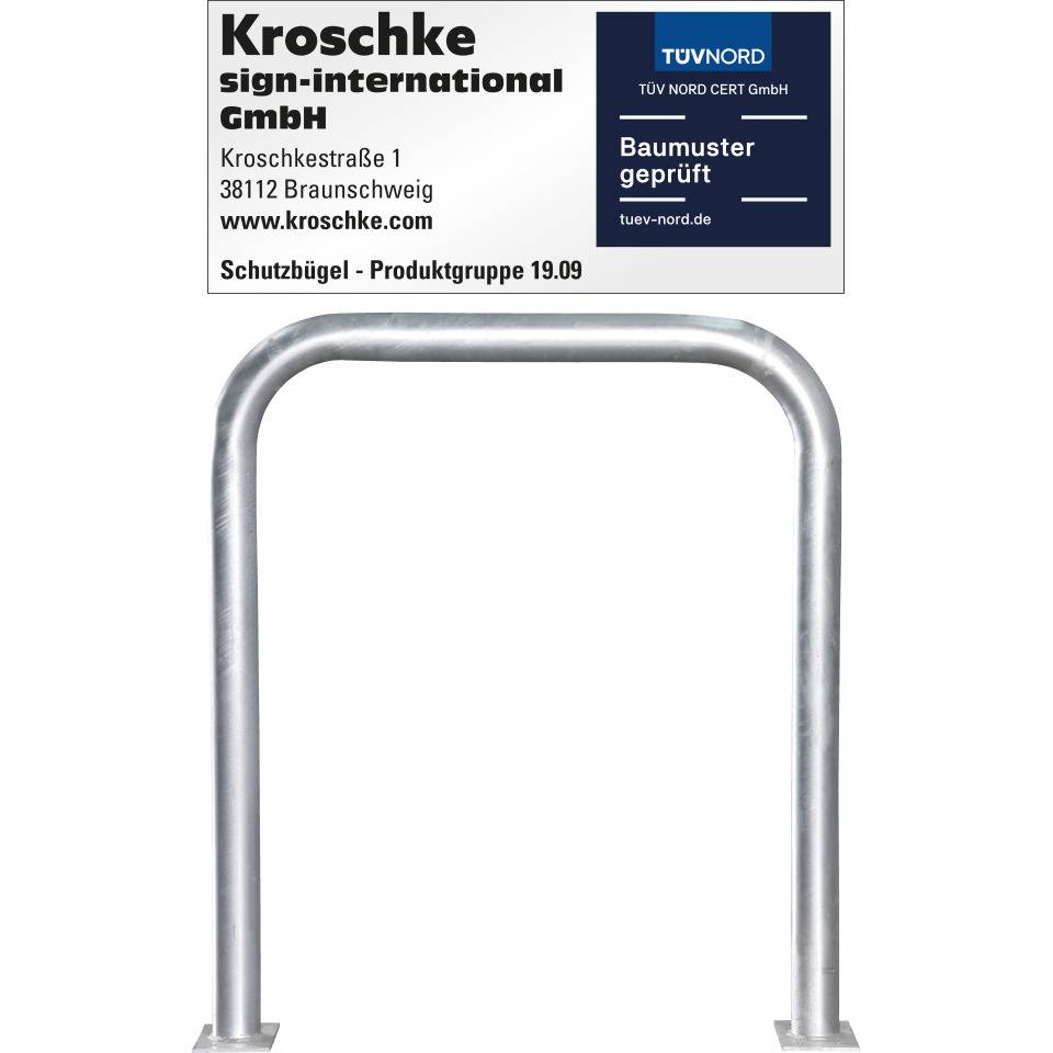K.57 Schutzbügel Allround XL,z.Aufdübeln,Stahl,feuerverzinkt,Ø76mm,1000x1150mm