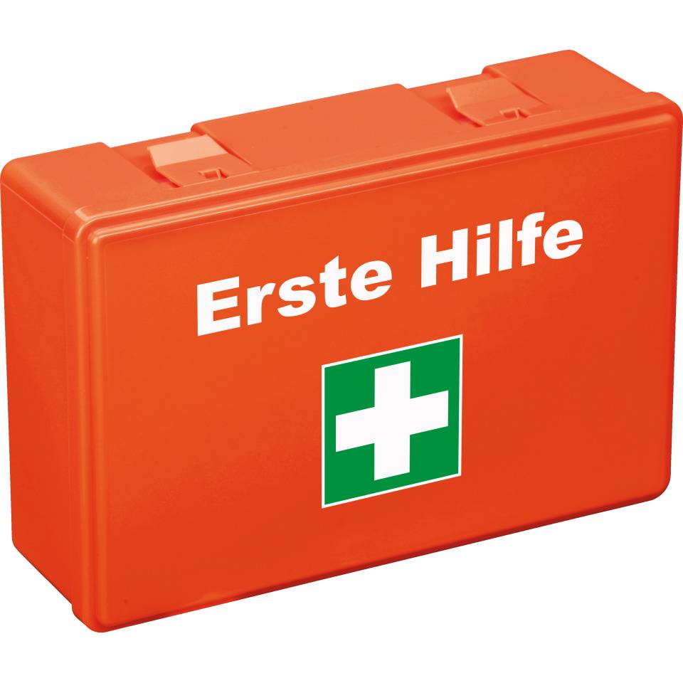 K.57 Verbandkasten Compact, Füllung DIN 13157, leuchtorange