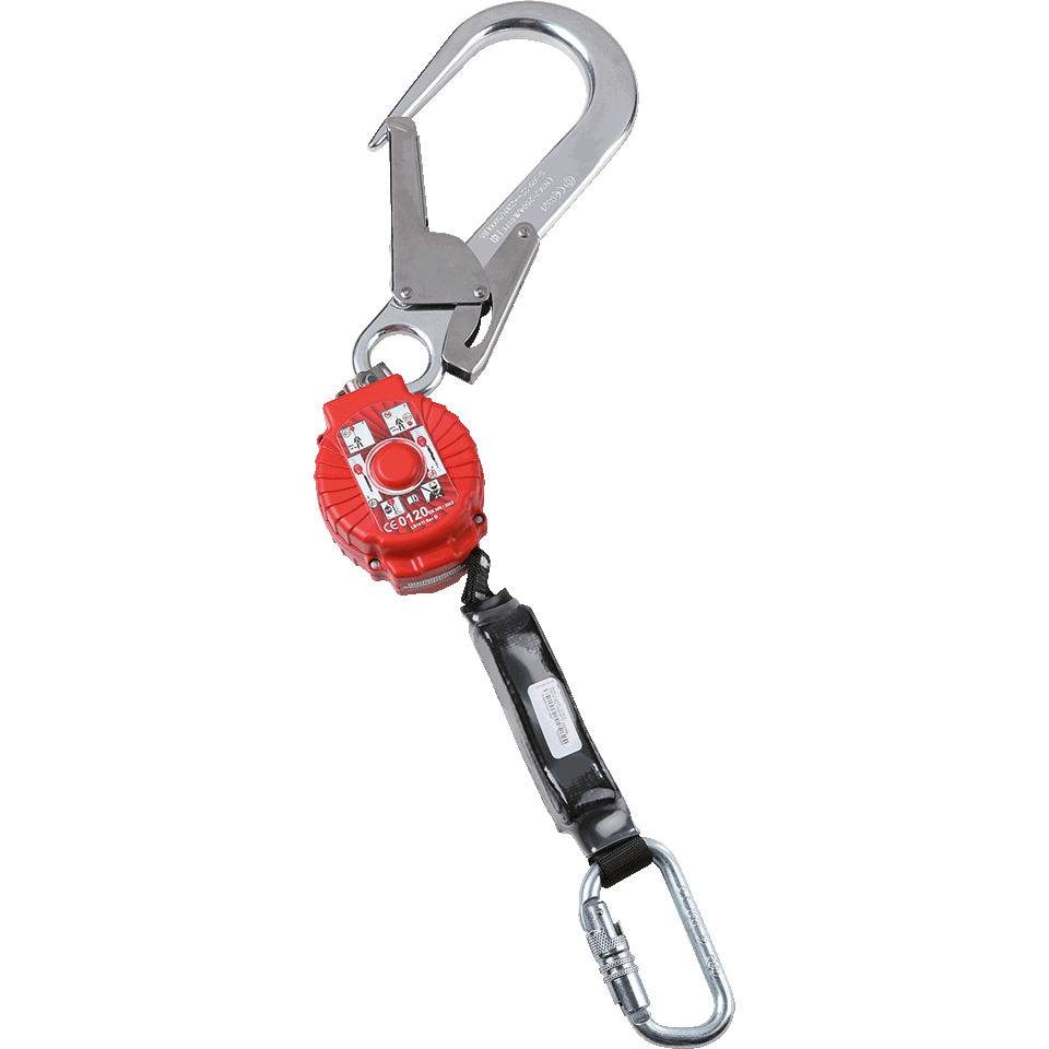 MILLER Fallbegrenzer TurboLite, leicht und kompakt, 2m, max. Last 140kg