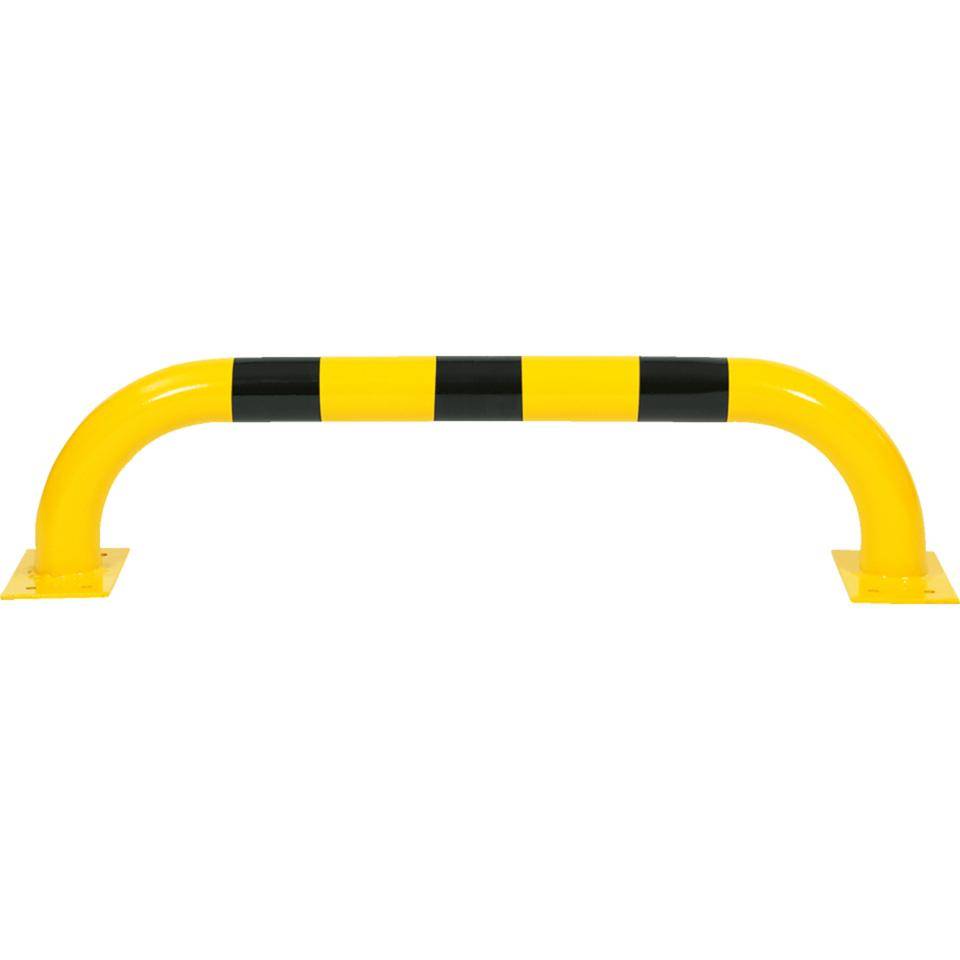 K.57 Schutzbügel,z.Aufdüb.,gelb/schwarz,Stahl,verzinkt,pulverb.,Ø76mm,1000x250mm