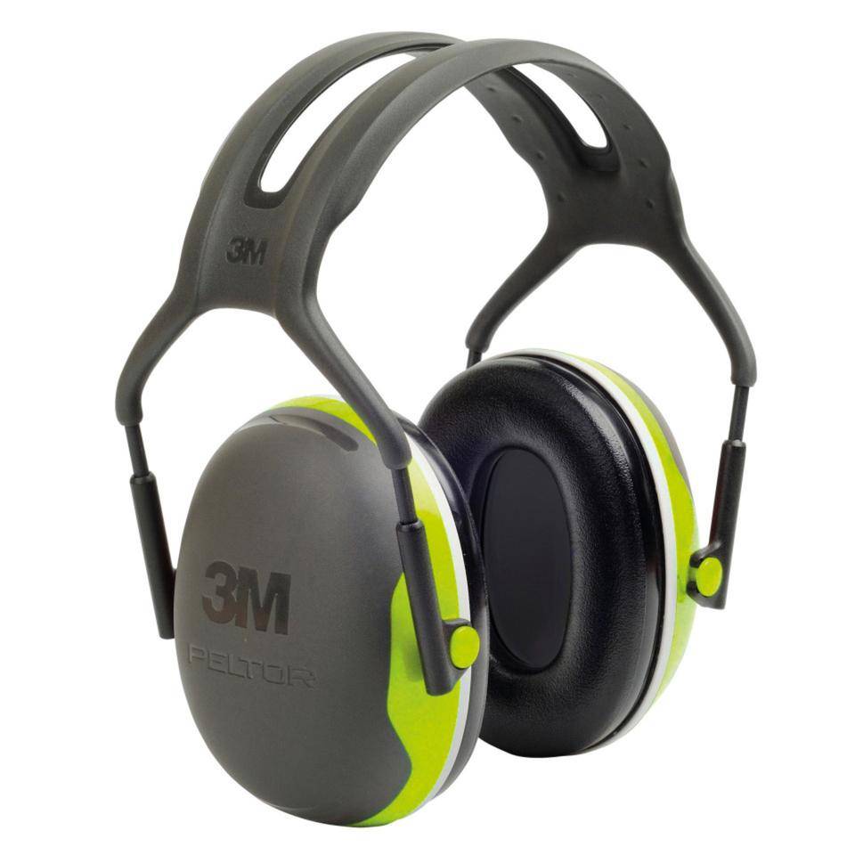 3M™ PELTOR™ Kapselgehörschützer X4A, Kat.III, mit Kopfbügel, hellgrün, 234g