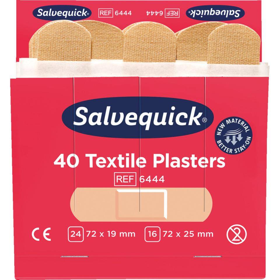 Vorteils-Set Erste-Hilfe-Koffer Junior, Rettungszeichen Pflasterspender, elastische Strips, Verbandblock