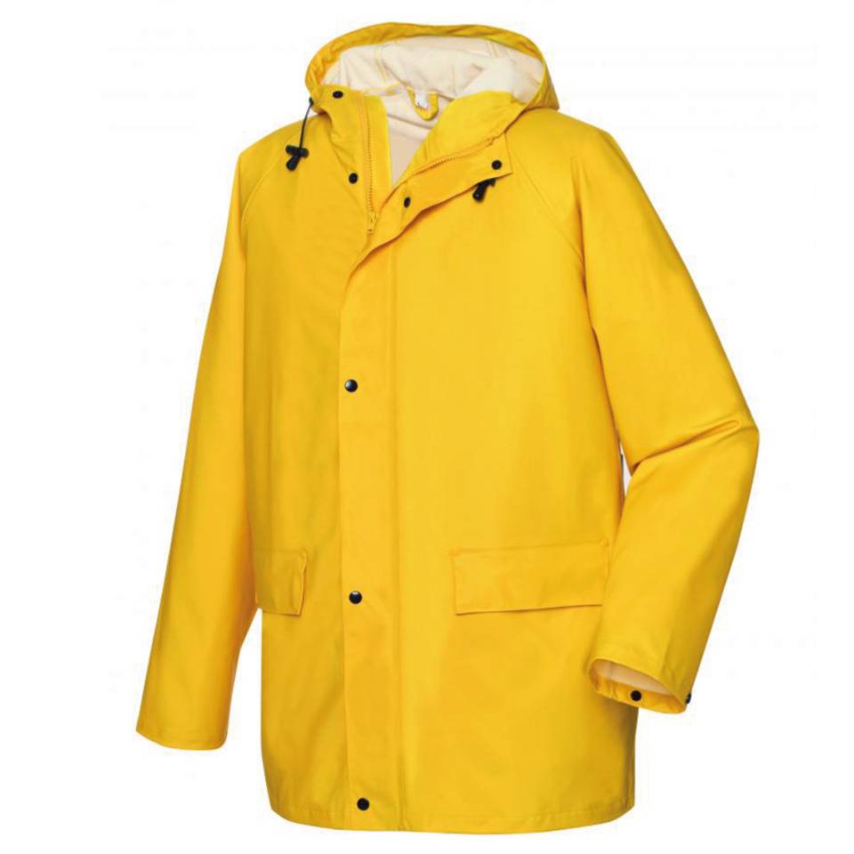 teXXor® Regenjacke LIST, Kategorie I, gelb, Polyester, Größe S