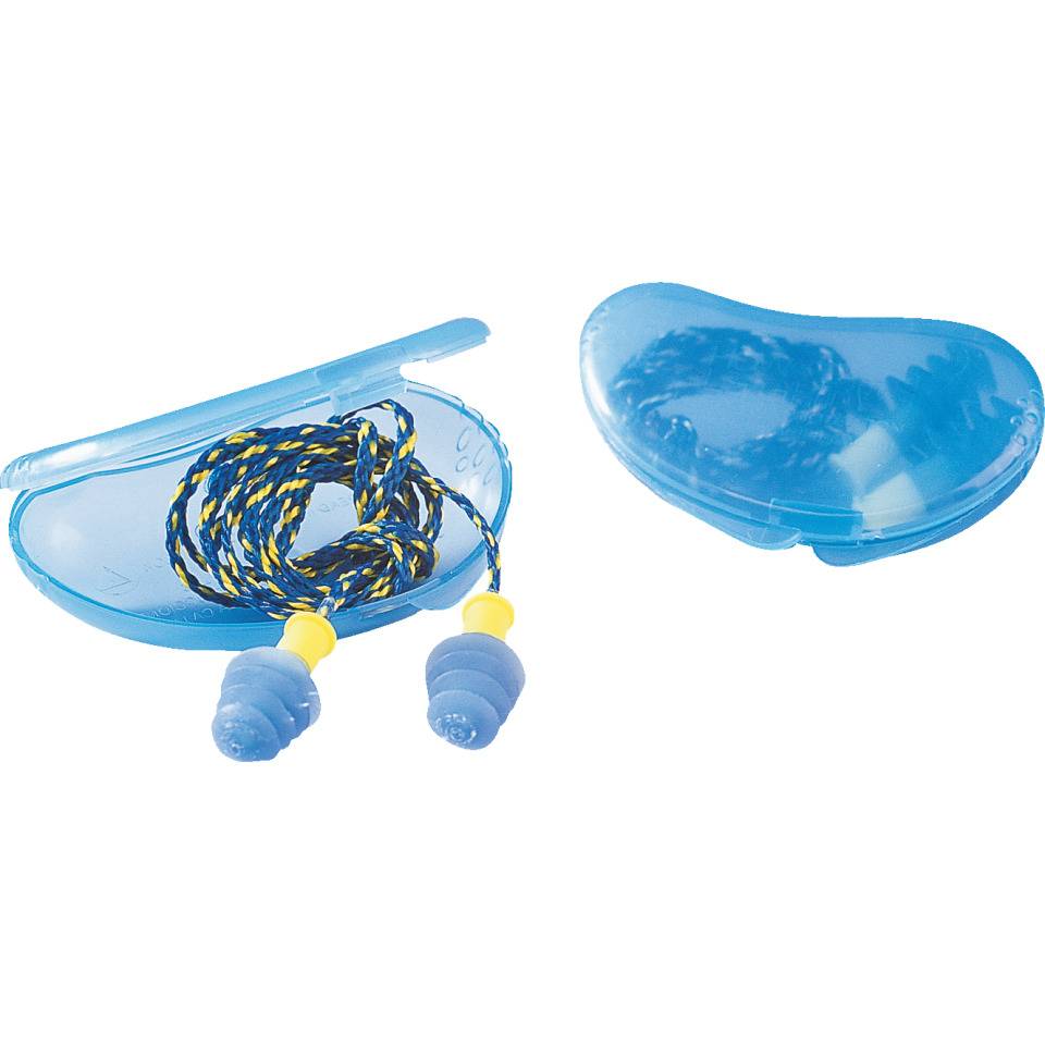 HOWARD LEIGHT Gehörschutzstöpsel Fusion, Kat.III, regular, bl, Thermoplast-Elastomer