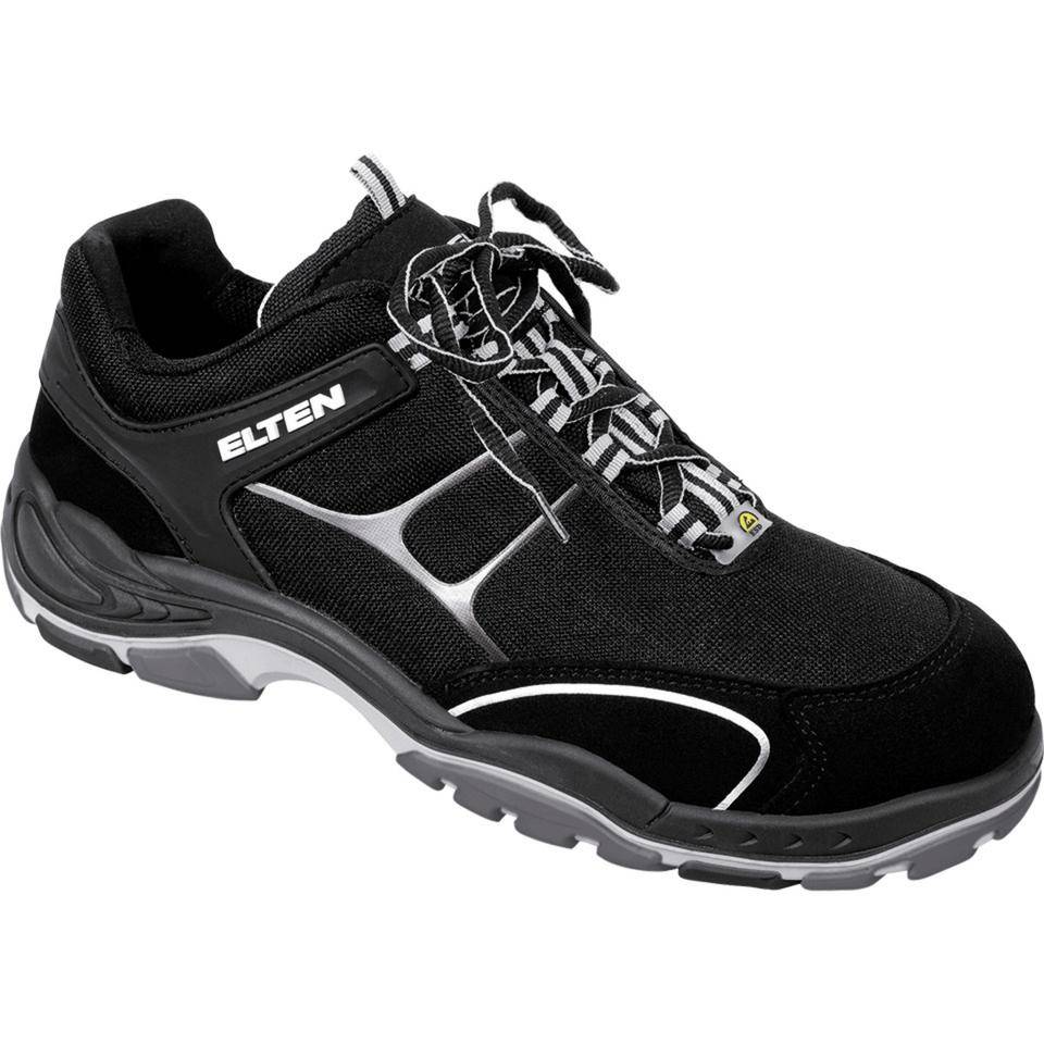 ELTEN ESD-Sicherheitshalbschuh MOTION Low, 72182, S2 SRC, schwarz, Größe 47
