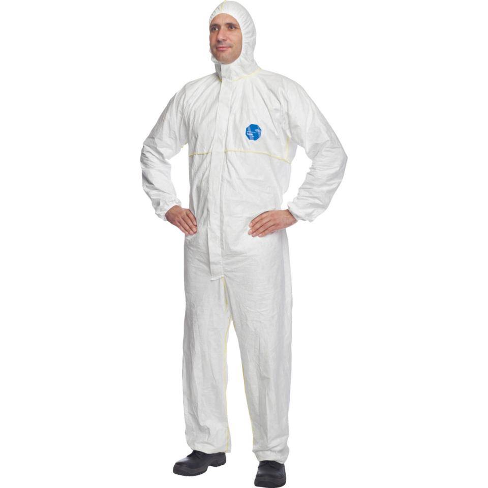 Tyvek® 200 Einweg-Overall Easysafe, Modell CHF5, Kategorie III, Typ 5/6, Größe M