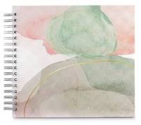 HAMA - Spiral-Album Watercolor 28x24 cm 50 weiße Seiten Grün
