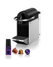 De Longhi EN 127.S Nespresso Pixie silber Kaffee-Kapsel-Maschine 19 Bar