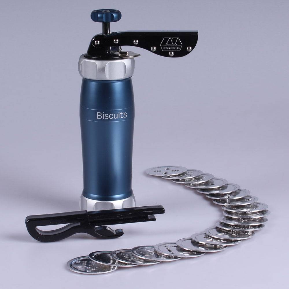 Marcato Biscuits Powder Plätzchenpresse blau