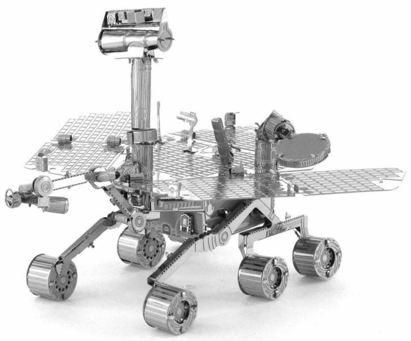 Metall Erde Mars Rover