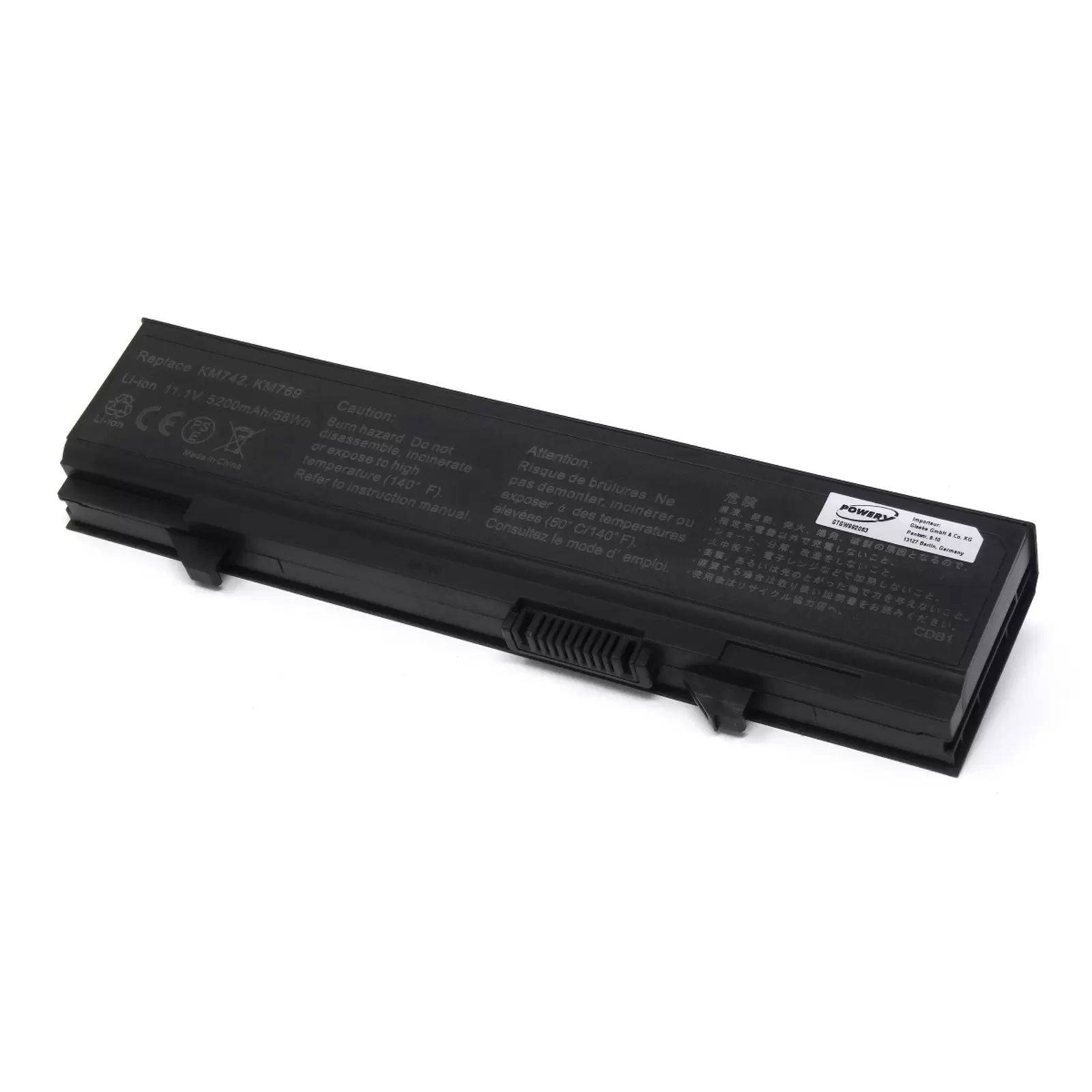 Akku für Dell Latitude E5400/E5500 - 11,1V - 5200 mAh