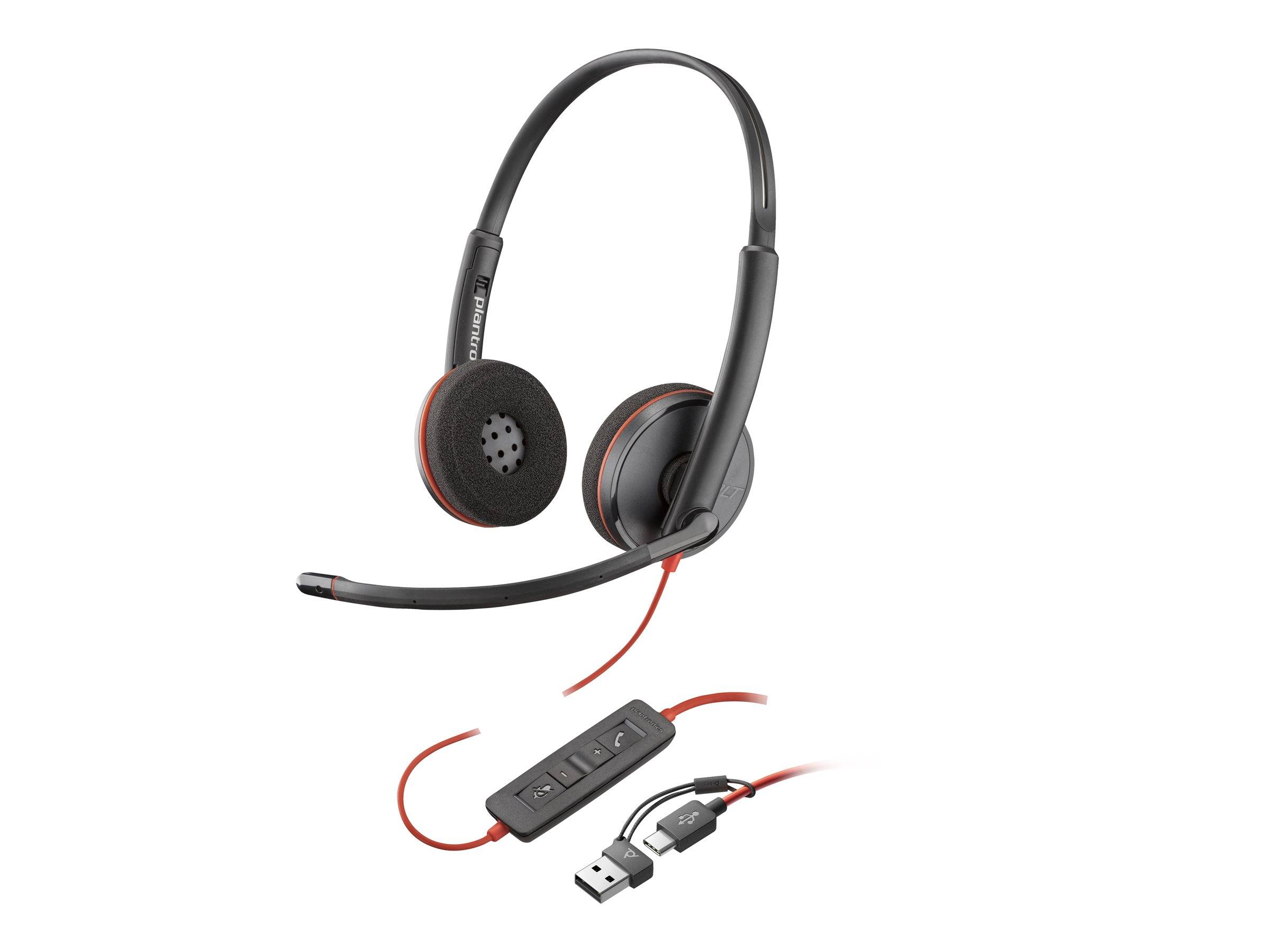 HP - Poly Blackwire 3220 - Blackwire 3200 Series - Headset