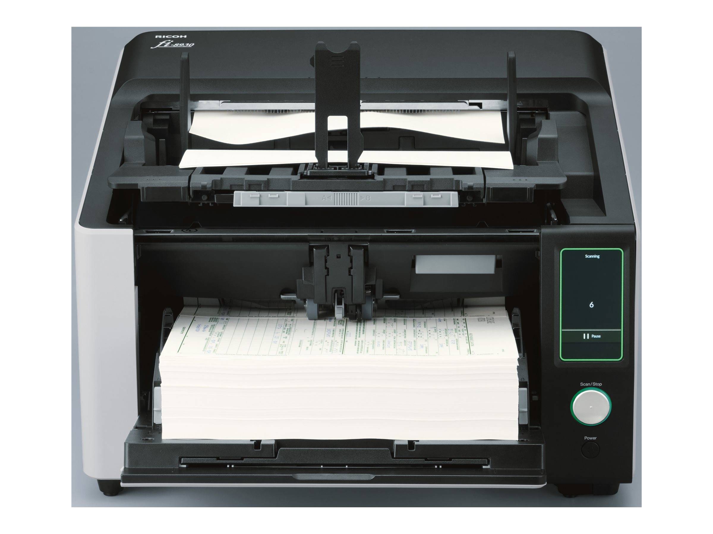 Ricoh fi 8930 - Dokumentenscanner - Dual CIS - Duplex - 305 x 431.8 mm - 600 dpi x 600 dpi