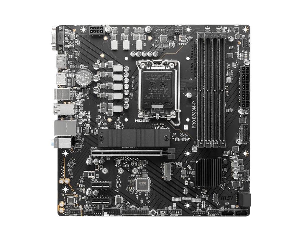 PRO B760M-P Micro-ATX LGA1700 B760