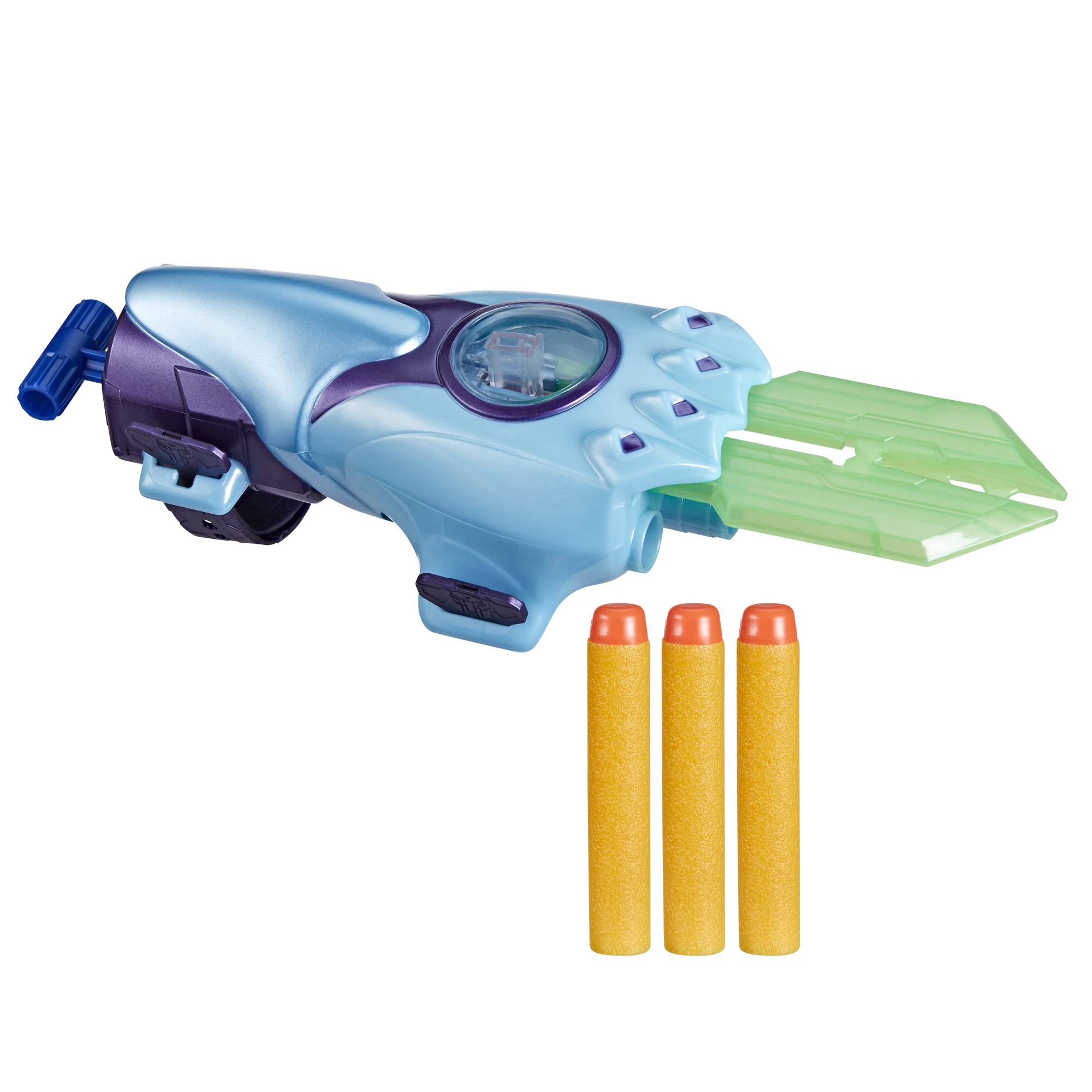 Transformers EarthSpark Cyber-Sleeve Battle Blaster Nerf Gun