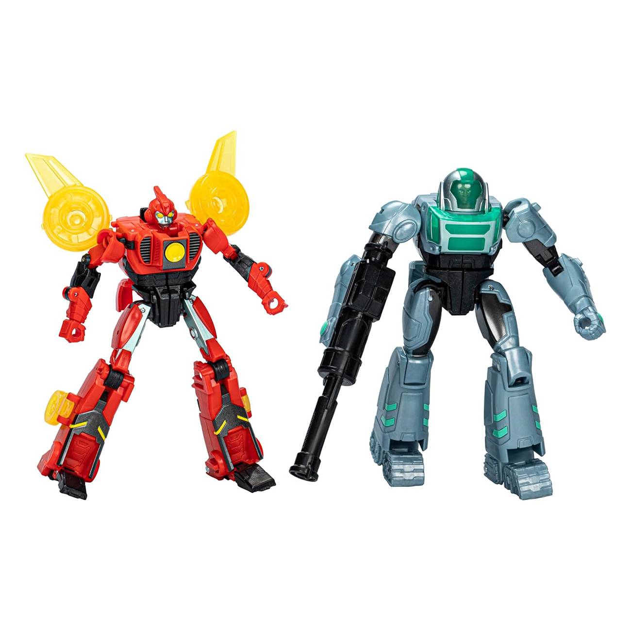 Hasbro Transformers EarthSpark Cyber-Combiner Terran Twitch und Robby Malto Spielfigur