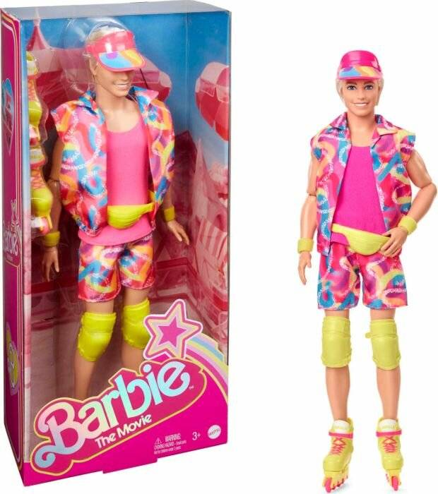 Barbie The Movie - Ken-Sammelpuppe mit Inlineskating-Outfit