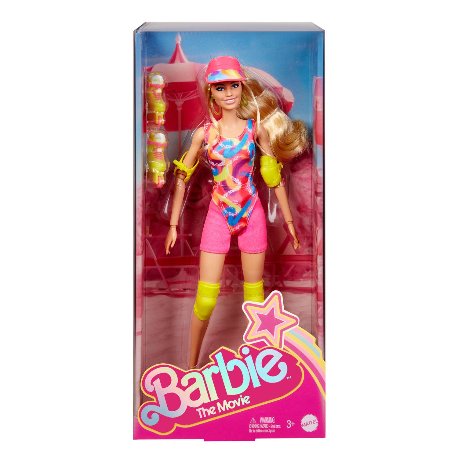 Barbie The Movie - Margot Robbie als Barbie Inline-Skating-Sammlerpuppe