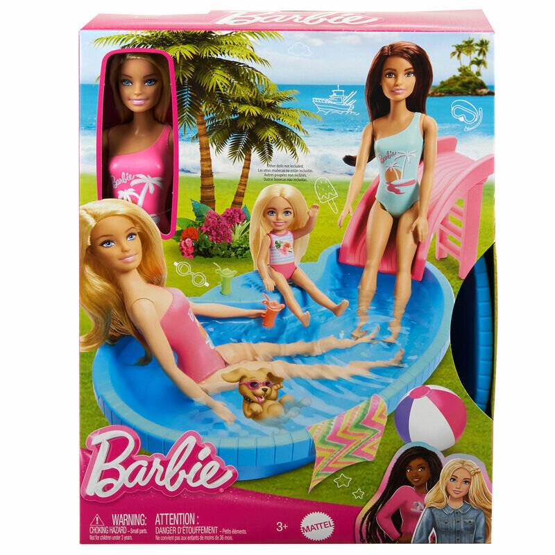 Barbie Pool mit Puppe