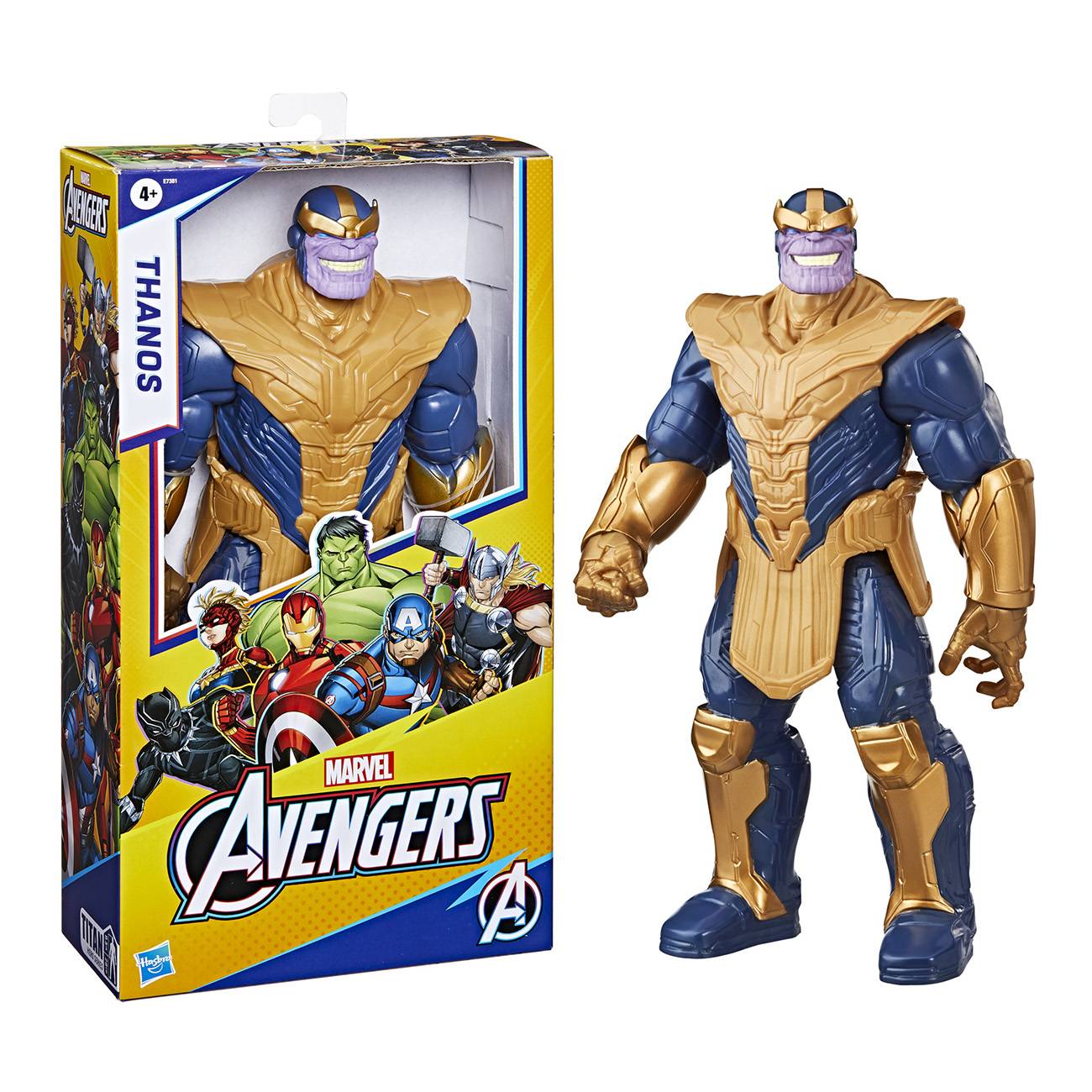 Hasbro Marvel Avengers Titan Hero Serie Deluxe Thanos Spielfigur