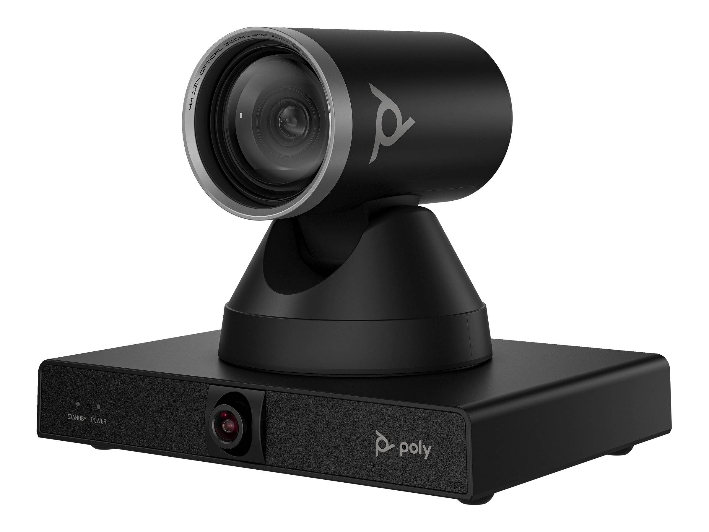 HP - Poly Studio E60 - Konferenzkamera - PTZ - Farbe - 2 x 8 MP - 3840 x 2160 - 4K UHD (3840 x 2160)