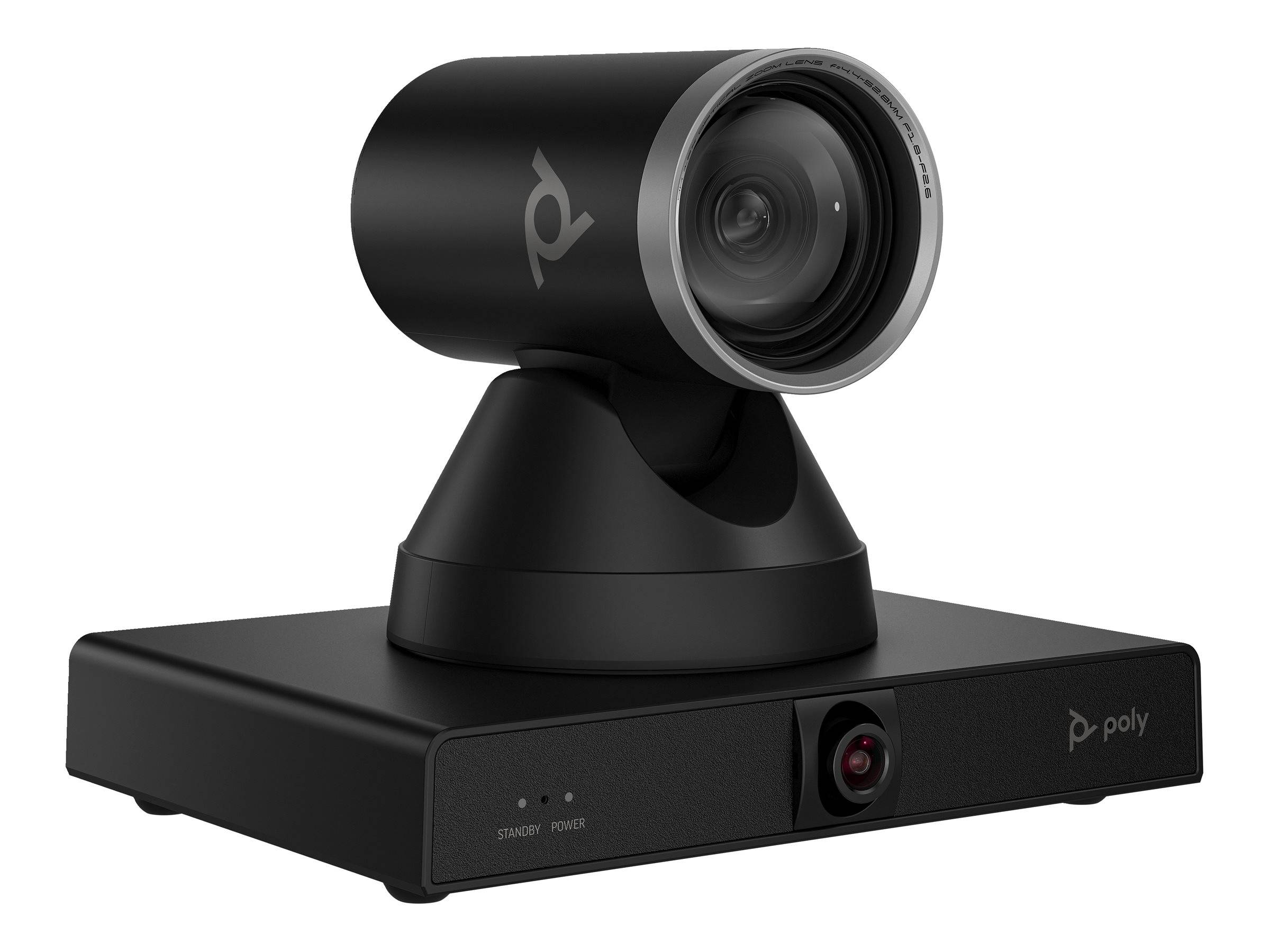 HP - Poly Studio E60 - Konferenzkamera - PTZ - Farbe - 2 x 8 MP - 3840 x 2160 - 4K UHD (3840 x 2160)