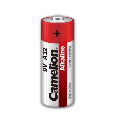 LR32A Alkaline Batterie A32 LR 32 A für Fernbedienungen 9 Volt, Abmessungen 7,7 x 21,8mm