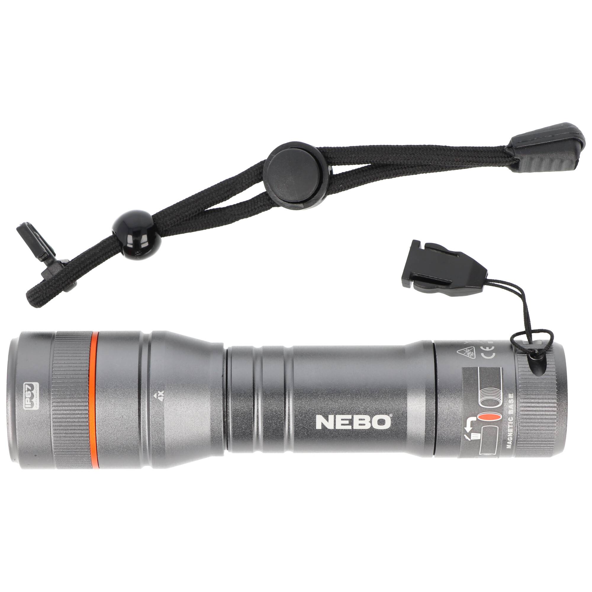 NEBO LED Taschenlampe NEWTON 500 mit bis zu 500lm und 146m Leuchtweite