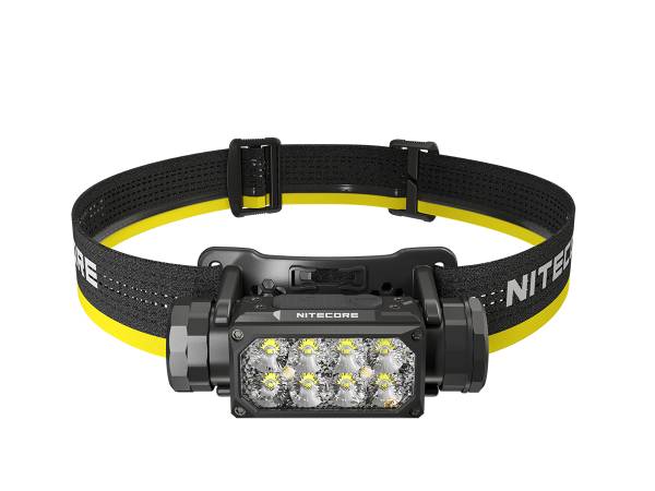 Nitecore HC65 UHE LED-Stirnleuchte, drei Lichtquellen, max. 2000 Lumen, inkl. 18650 Li-Ion 4000mAh Akku