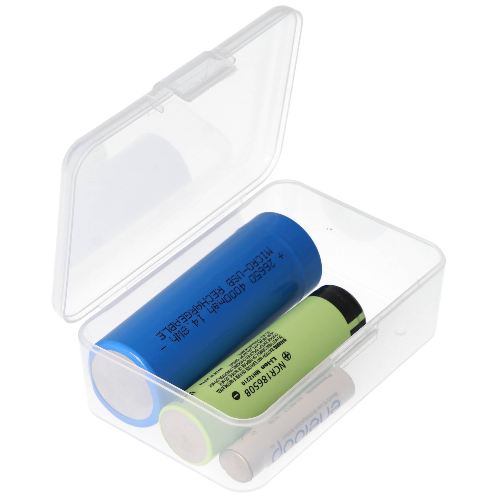 Nitecore Akkubox für 21700, Akkubox für 4 x CR123A oder 2 x 21700 Akku