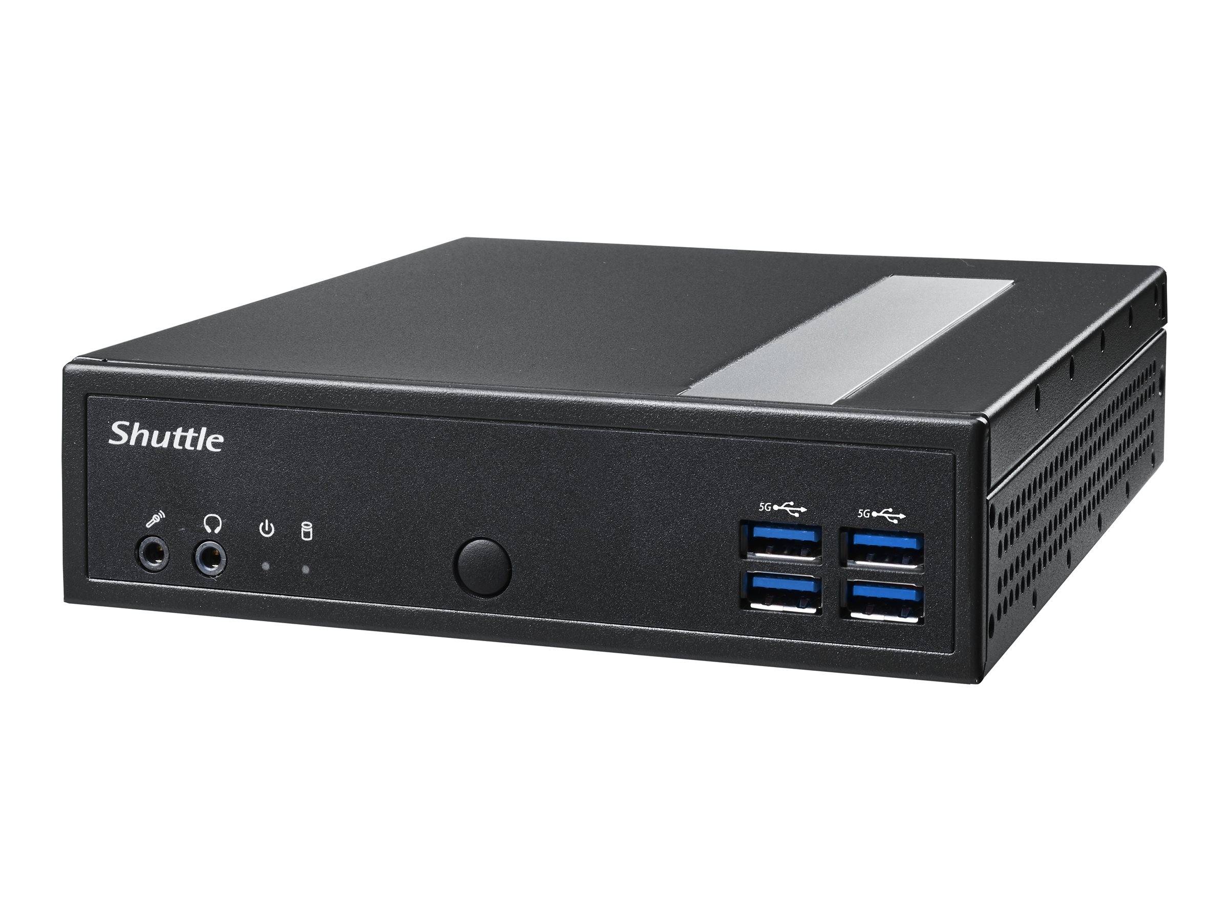 Shuttle SlimPC DL3000EP/8GB/128GB SSD/black ohne OS