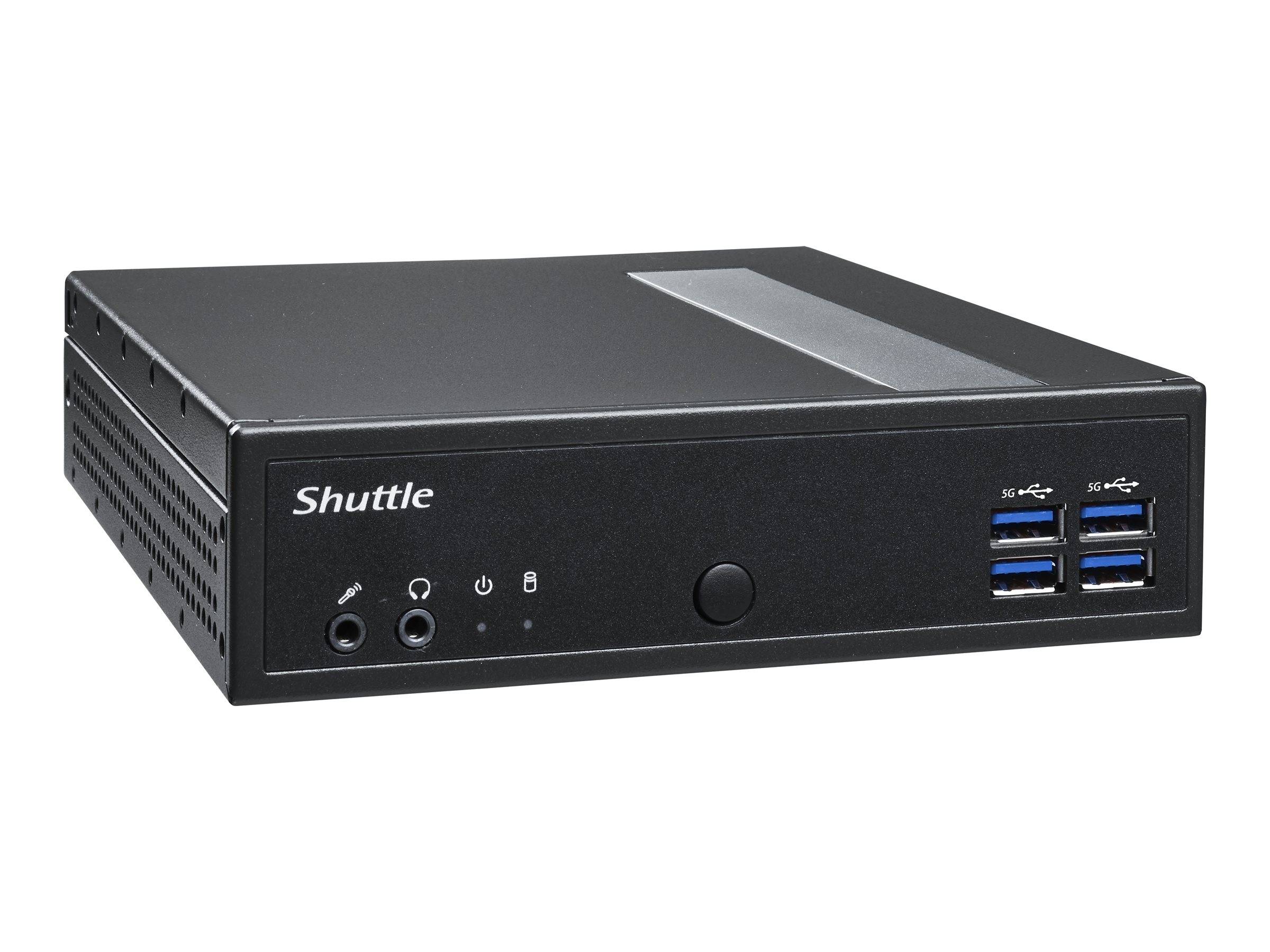 Shuttle SlimPC DL3000EP/8GB/128GB SSD/black ohne OS