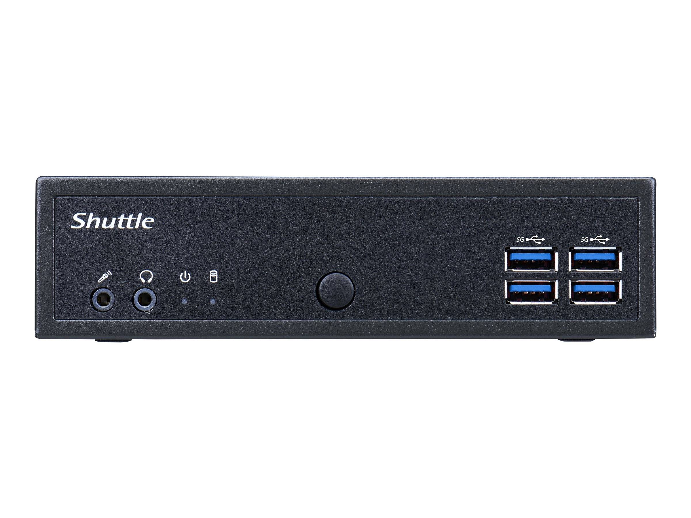 Shuttle SlimPC DL3000EP/8GB/128GB SSD/black ohne OS