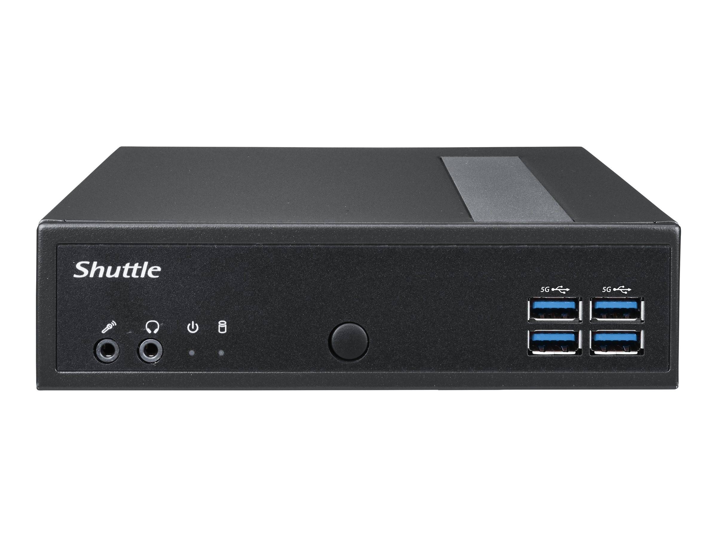 Shuttle SlimPC DL3000EP/8GB/128GB SSD/black ohne OS